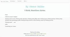 Desktop Screenshot of mycorneronline.com